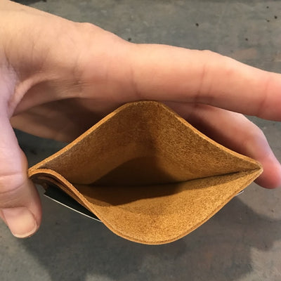 Cardholder leather tan - etnico culture