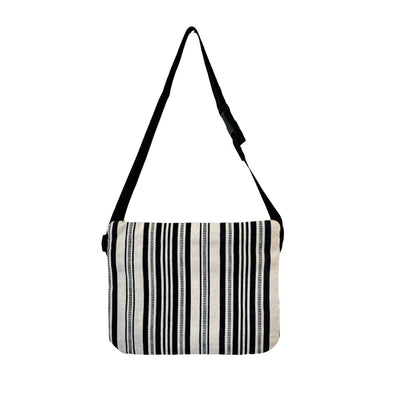 Solola Artisan Hip Pack - Blanco rayado