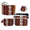 Cosmetic Textile Pouch Set - Ladrillo