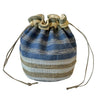 Cosmetic Textile Pouch - Large round pouch - No. 7