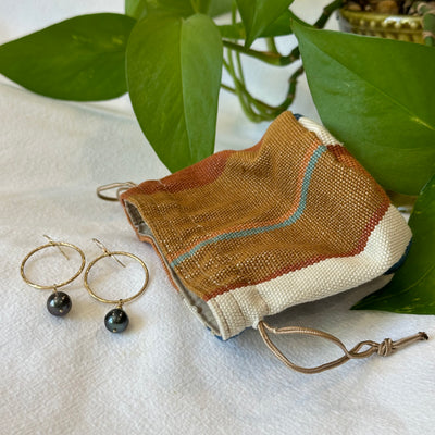 Cosmetic Textile Pouch - Jewelry